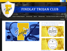 Tablet Screenshot of findlaytrojanclub.com